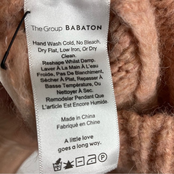 Coral Pink Knit Cosy Sweater by The Babaton Group - Picture 6 of 12